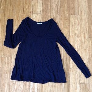 Lightweight Long-sleeved Super Scoop T - S